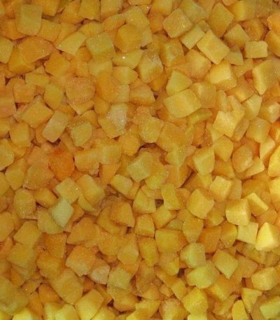 Frozen Yellow Peach Dice