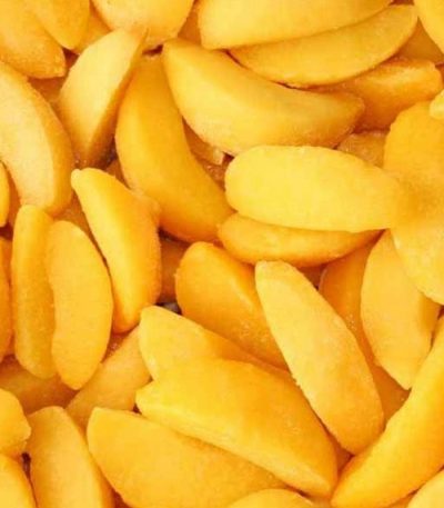Frozen Yellow Peach Sliced